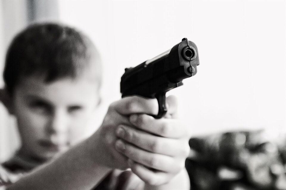 Child with Firegun