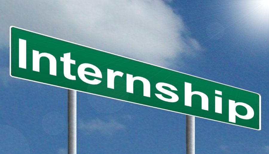 Internship sign